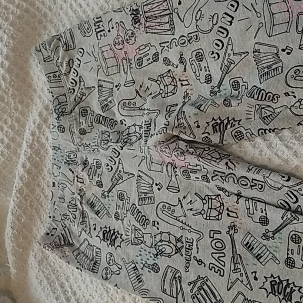 Music themed legging for summer